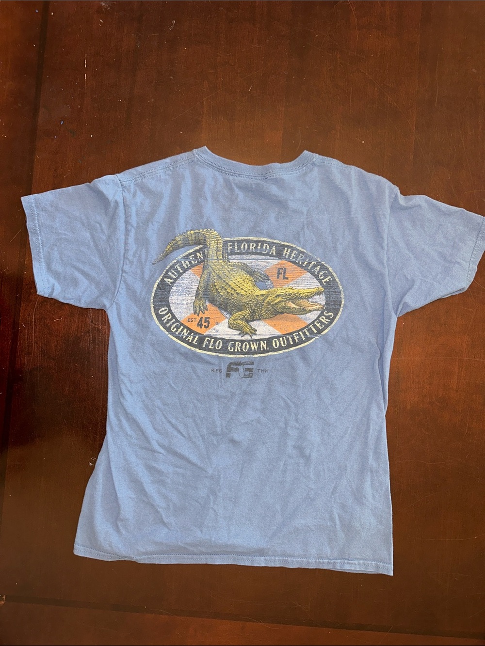 Florida Heritage Kids Short Sleeve Tee - Light Blue